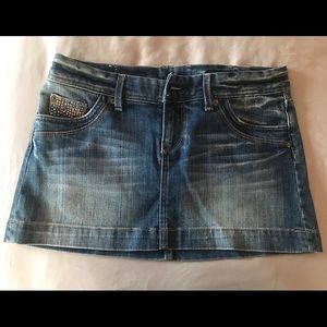 Express Jean skirt